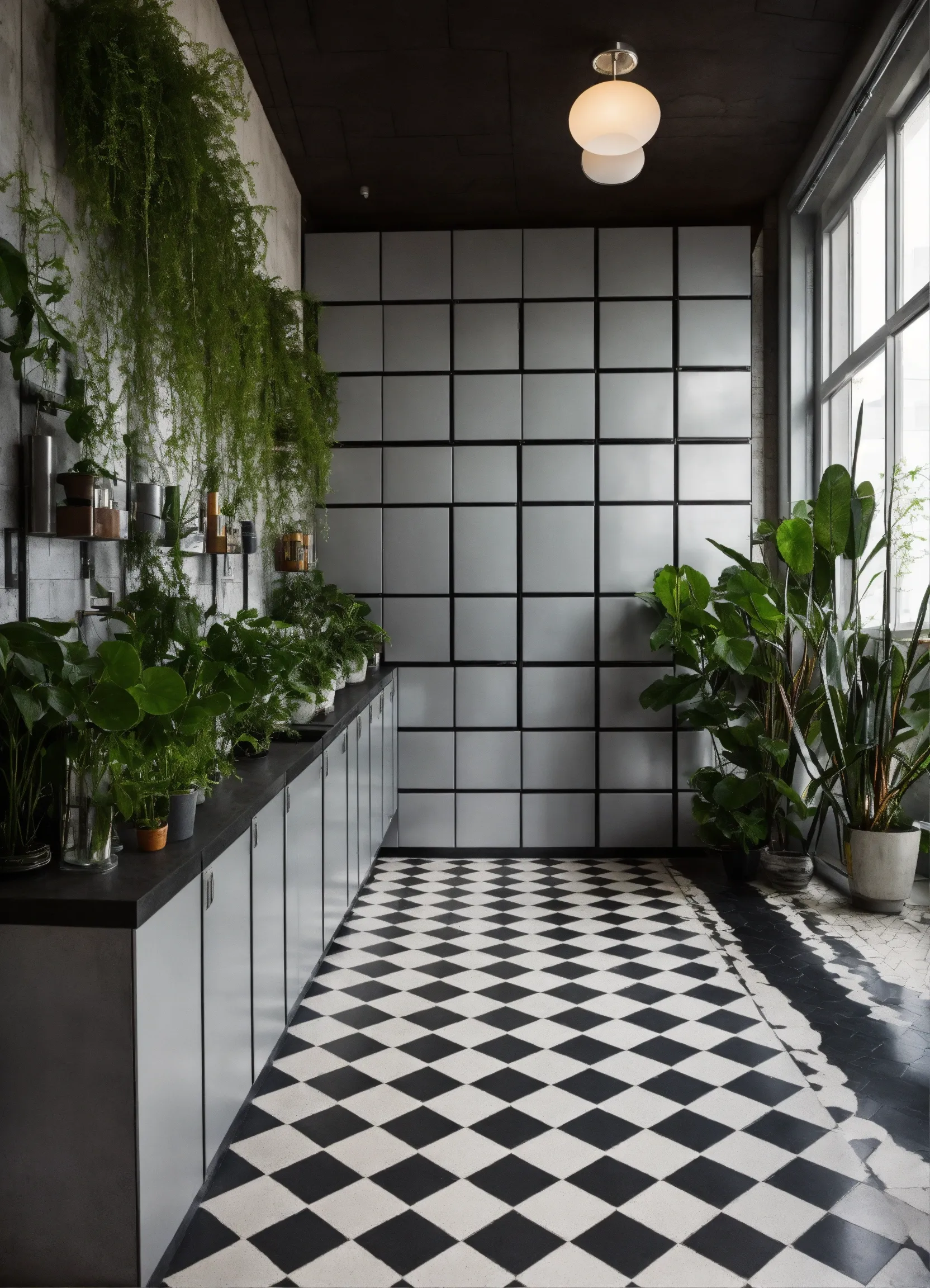 Modulare Wandpaneele für vertikale Begrünung