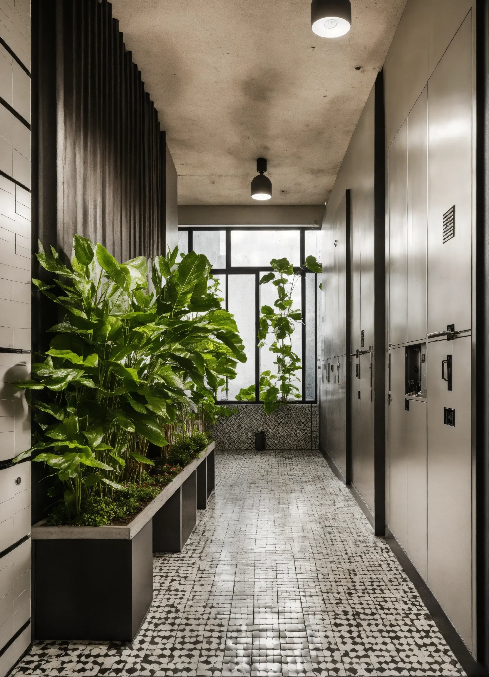 Konservierte Mooswände für Innenräume